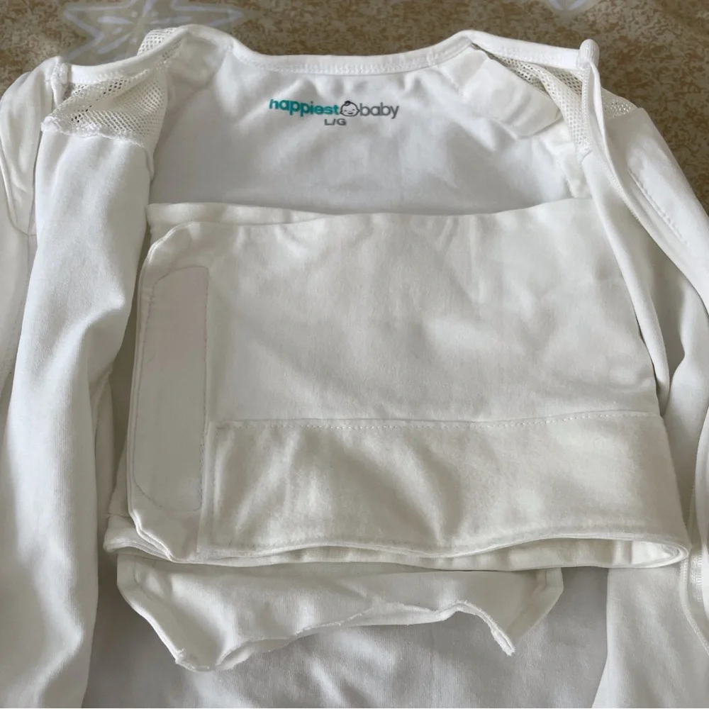 Happiest Baby 100% Organic SNOO Sleep Sack Size Large 4-6M (No Crotch Strap)